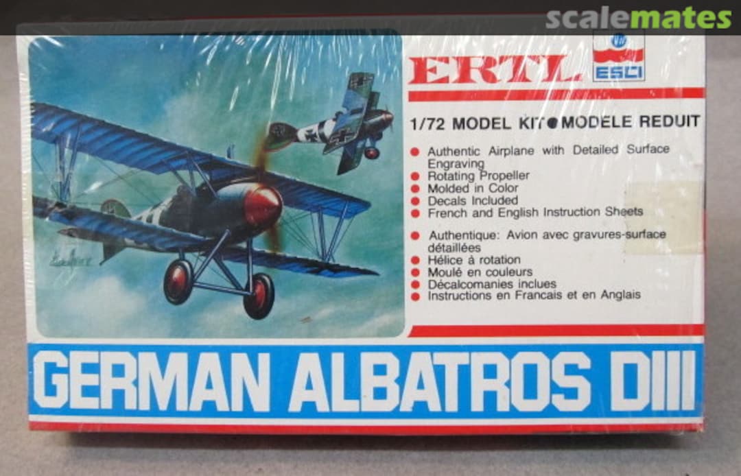 Boxart Albatros D.III 8253 ERTL