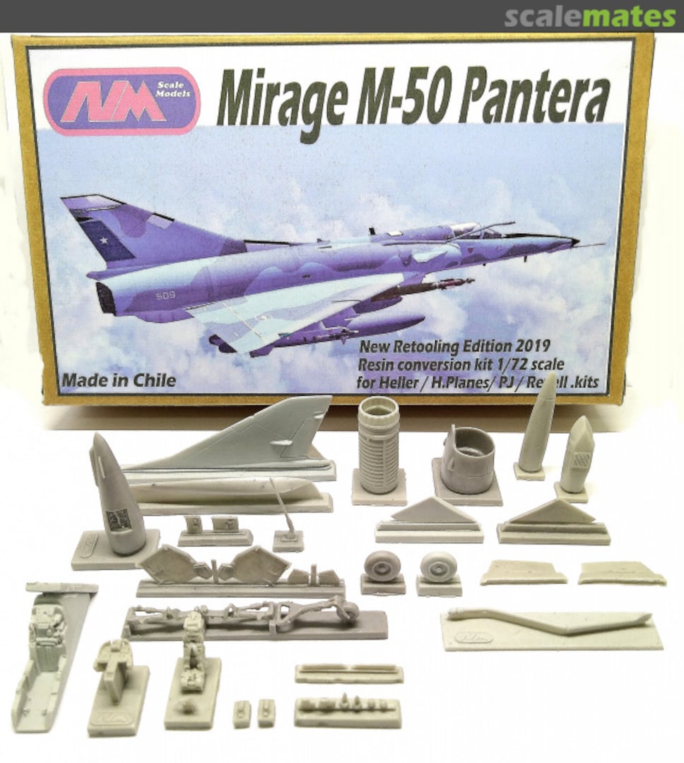 Boxart Mirage M-50 Pantera avm7209 AVM Scale Models