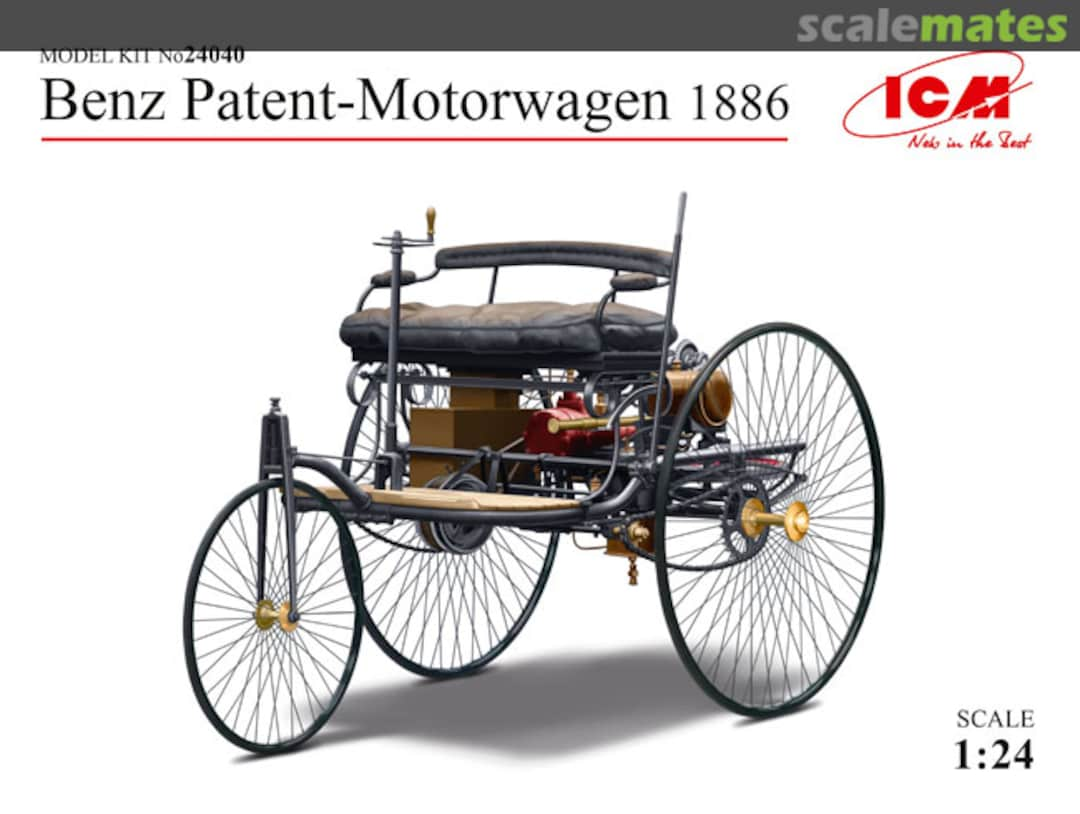 Boxart Benz Patent-Motorwagen 1886 24040 ICM