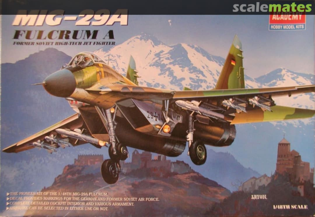 Boxart MIG-29A 02128 Academy