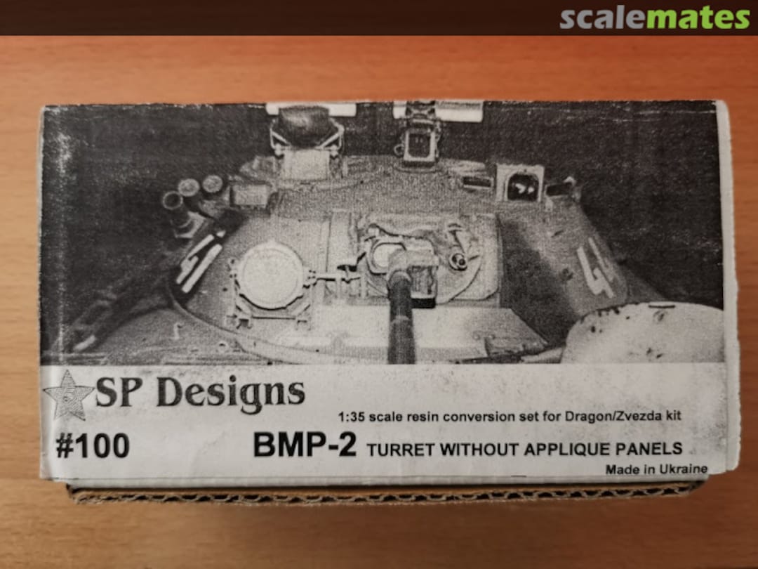 Boxart BMP 2 Turret - without Applique Panels 100 SP Designs