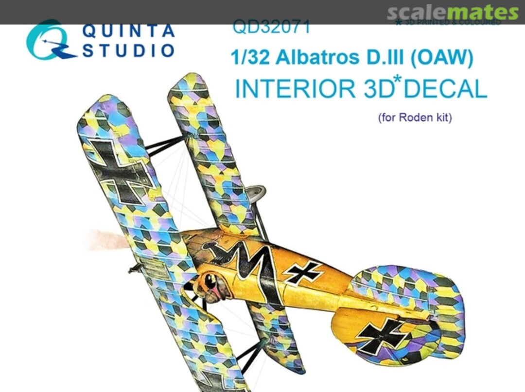 Boxart Albatros D.III (OAW) QD32071 Quinta Studio