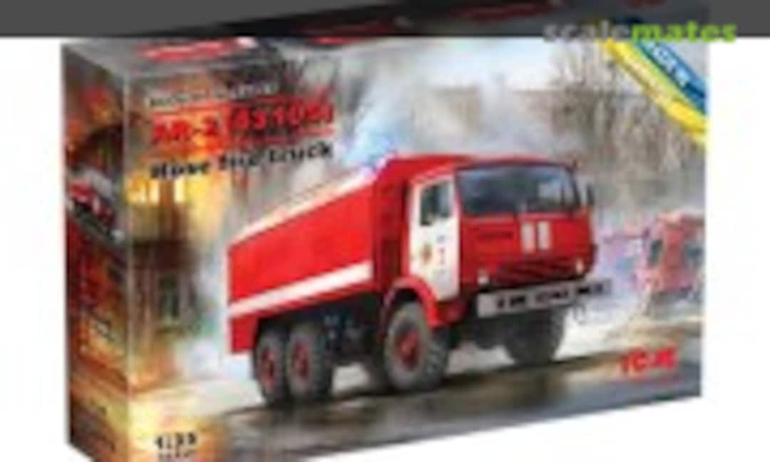 1:35 AR-2 Hose Fire Truck on Kamaz-43105 chassis (ICM 35003)