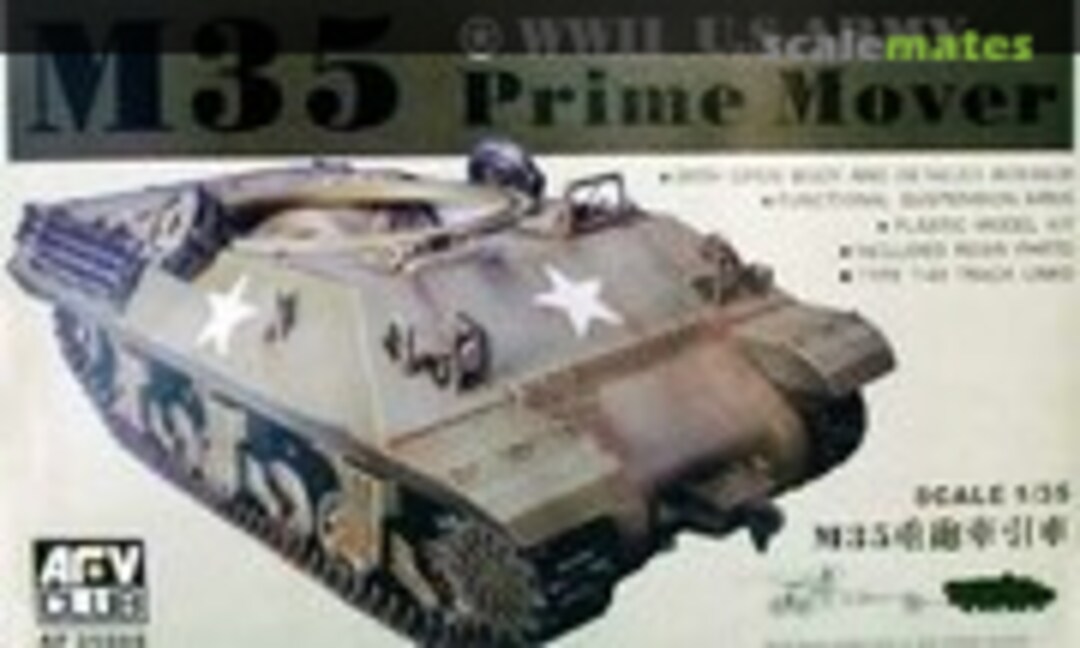 1:35 M35 Prime Mover (AFV Club AF35S08)