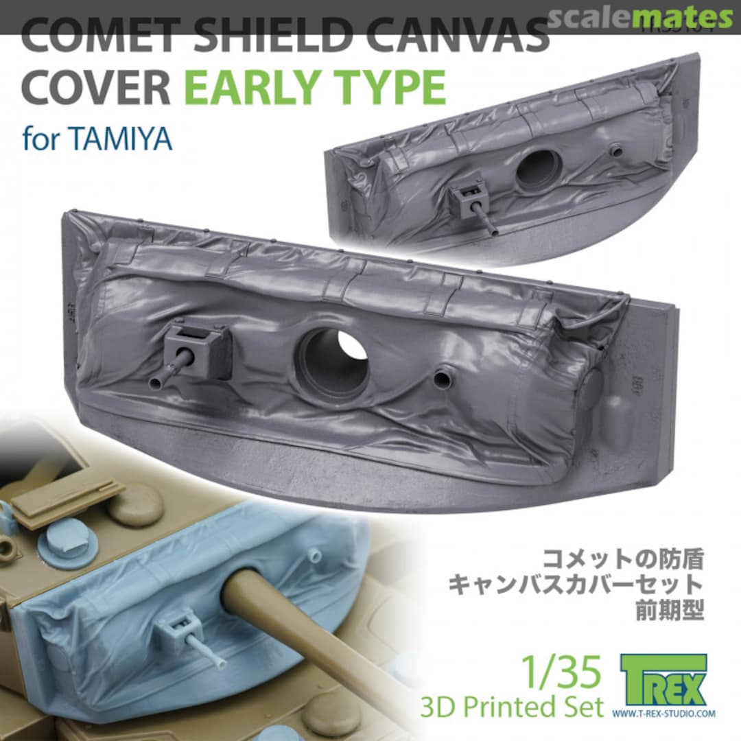 Boxart Comet Shield Canvas Cover early type TR35104 T-Rex Studio