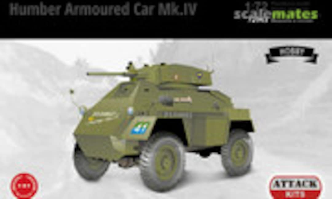 1:72 Humber Armoured Car Mk. IV (Attack Hobby Kits 72943)