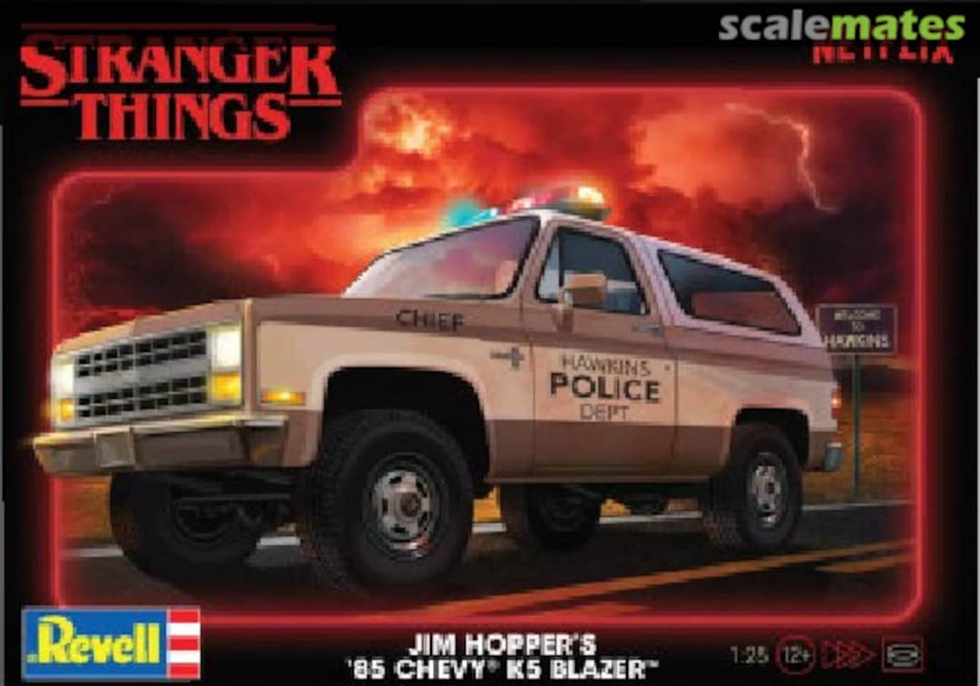 Boxart Jim Hopper's '85 K5 Chevy Blazer 14558 Revell