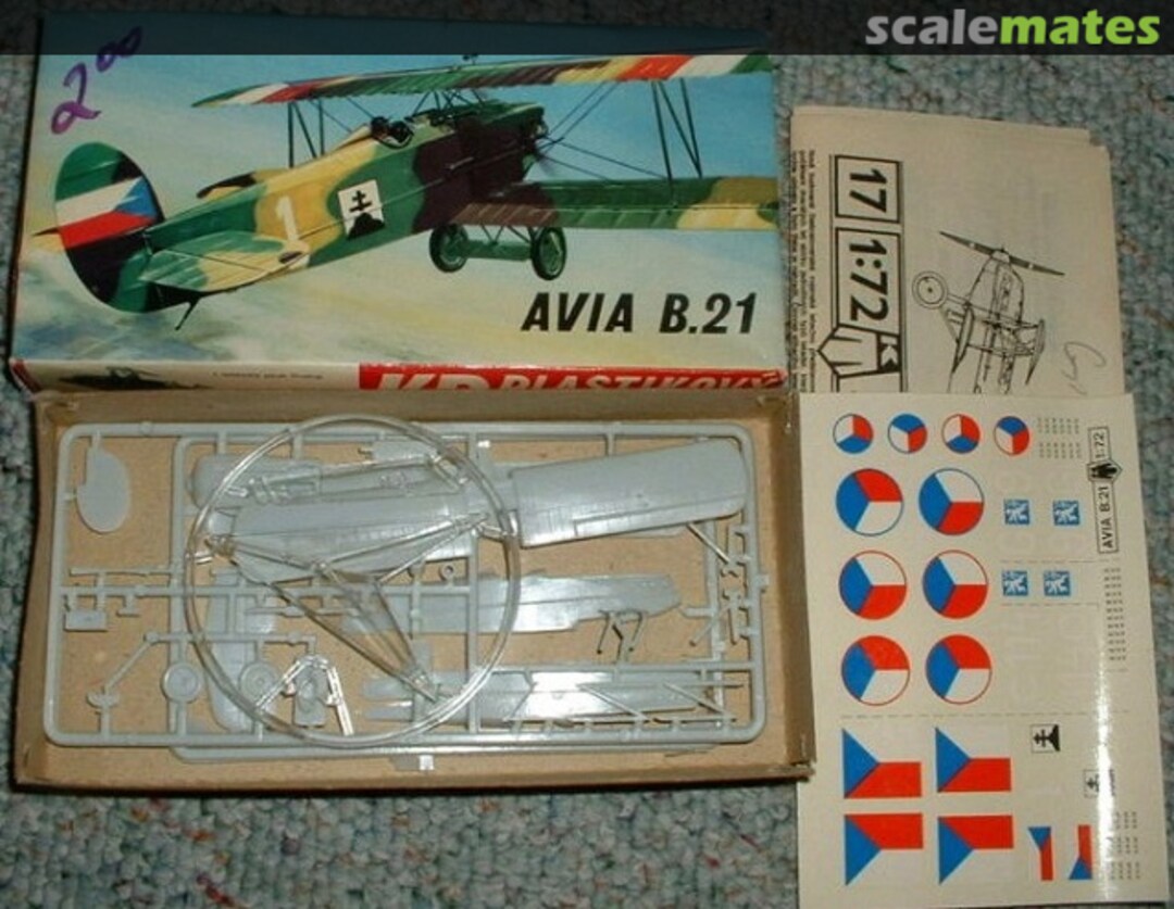 Contents Avia B.21 17 KP