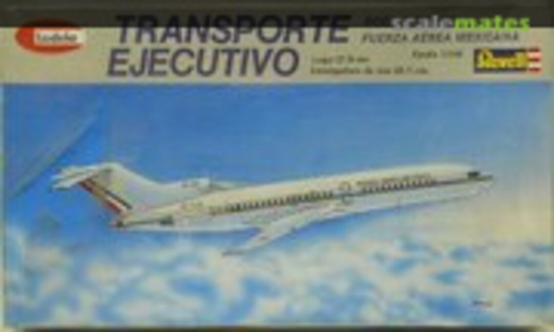 1:144 Transporte Ejecutivo Boeing 727-100 (Revell/Lodela RH4203)