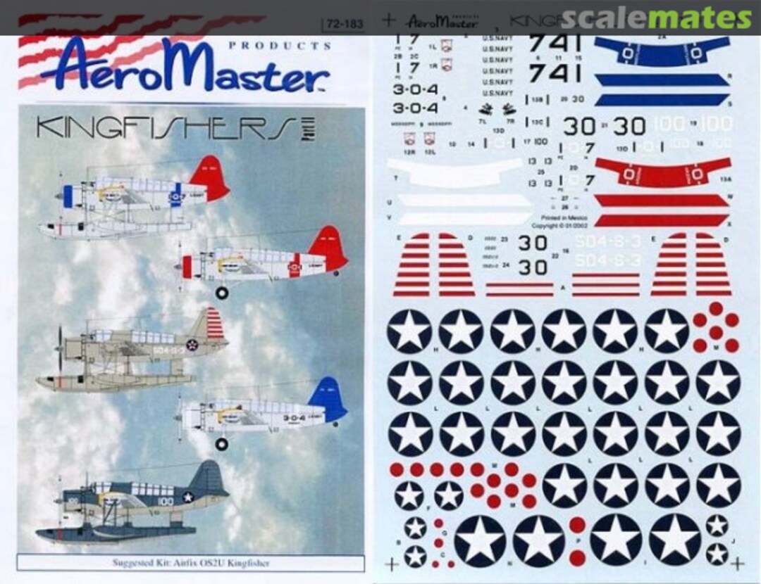 Boxart Kingfishers Part II 72-183 AeroMaster