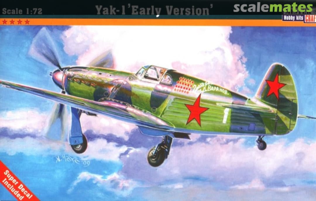 Boxart Yak-1 'Early Version' B-20 MisterCraft