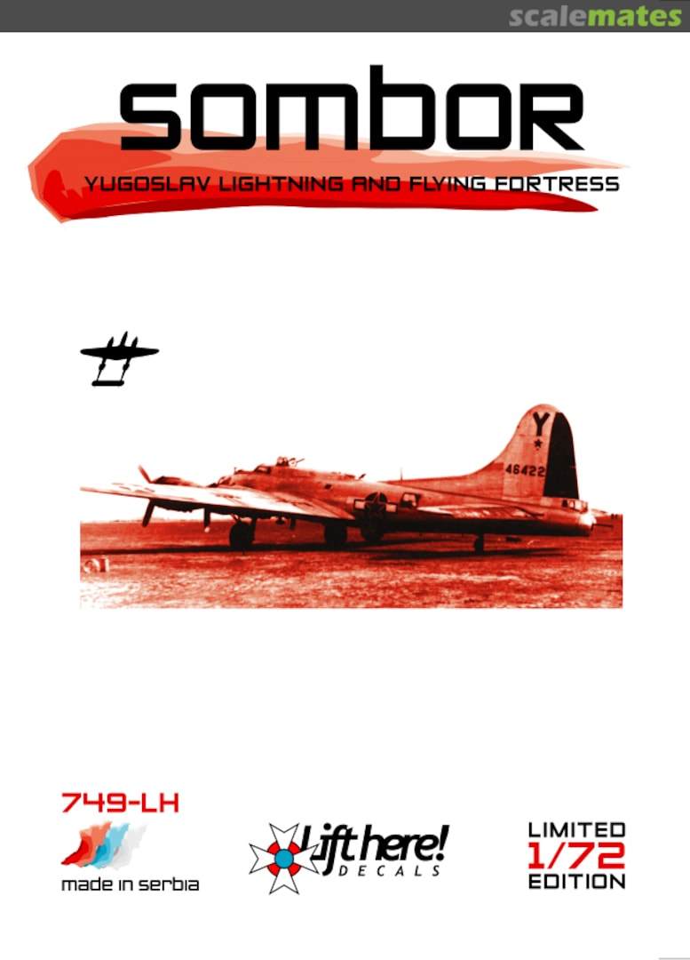 Boxart Sombor 749-LH Lift Here Decals