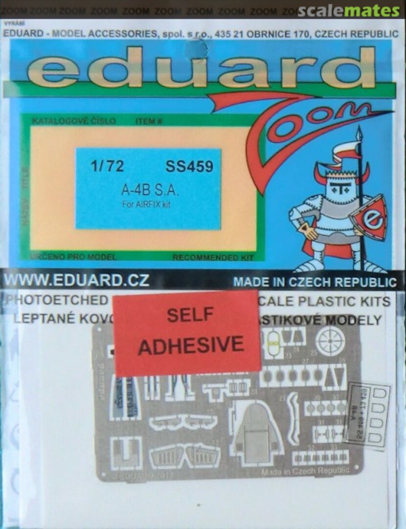 Boxart A-4B SS459 Eduard