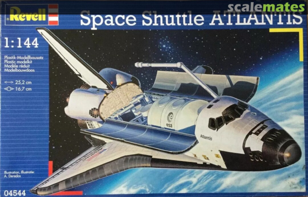 Boxart Space Shuttle Atlantis 04544 Revell