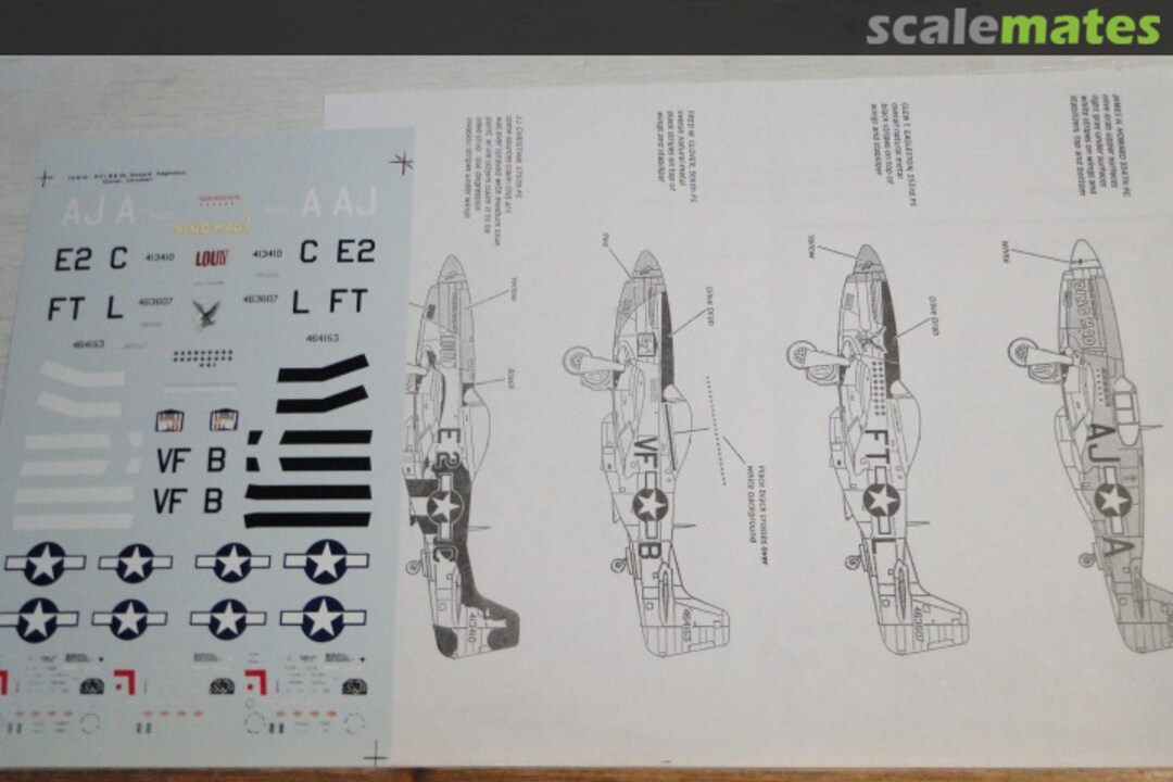 Boxart P-51B & D 72-616 SuperScale International