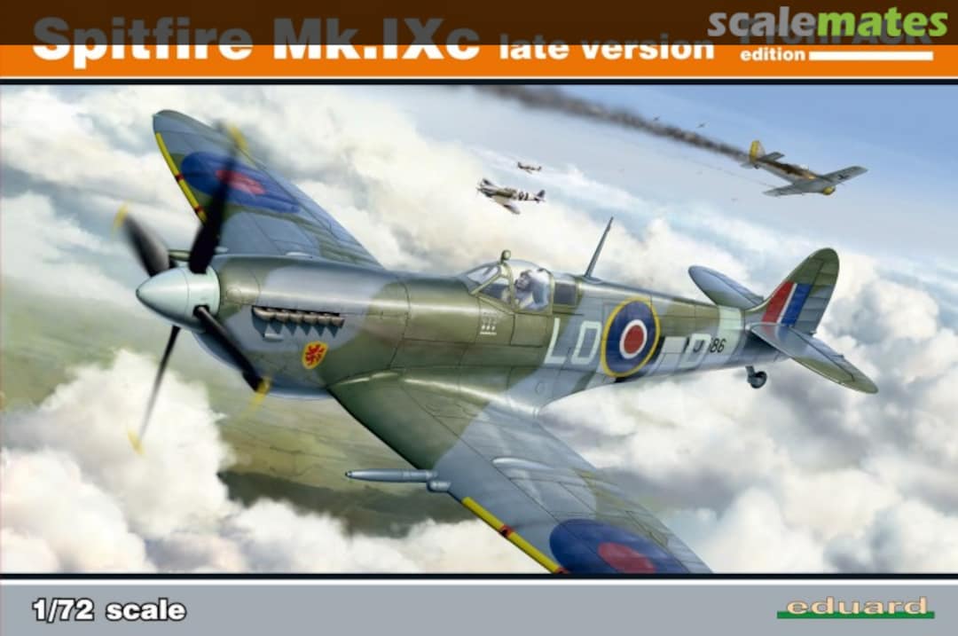 Boxart Spitfire Mk.IXc late version 70121 Eduard