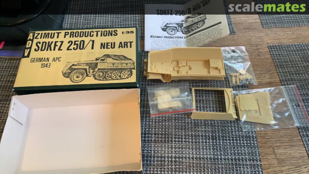 Boxart Sd.Kfz 250/1 35111 ADV Azimut