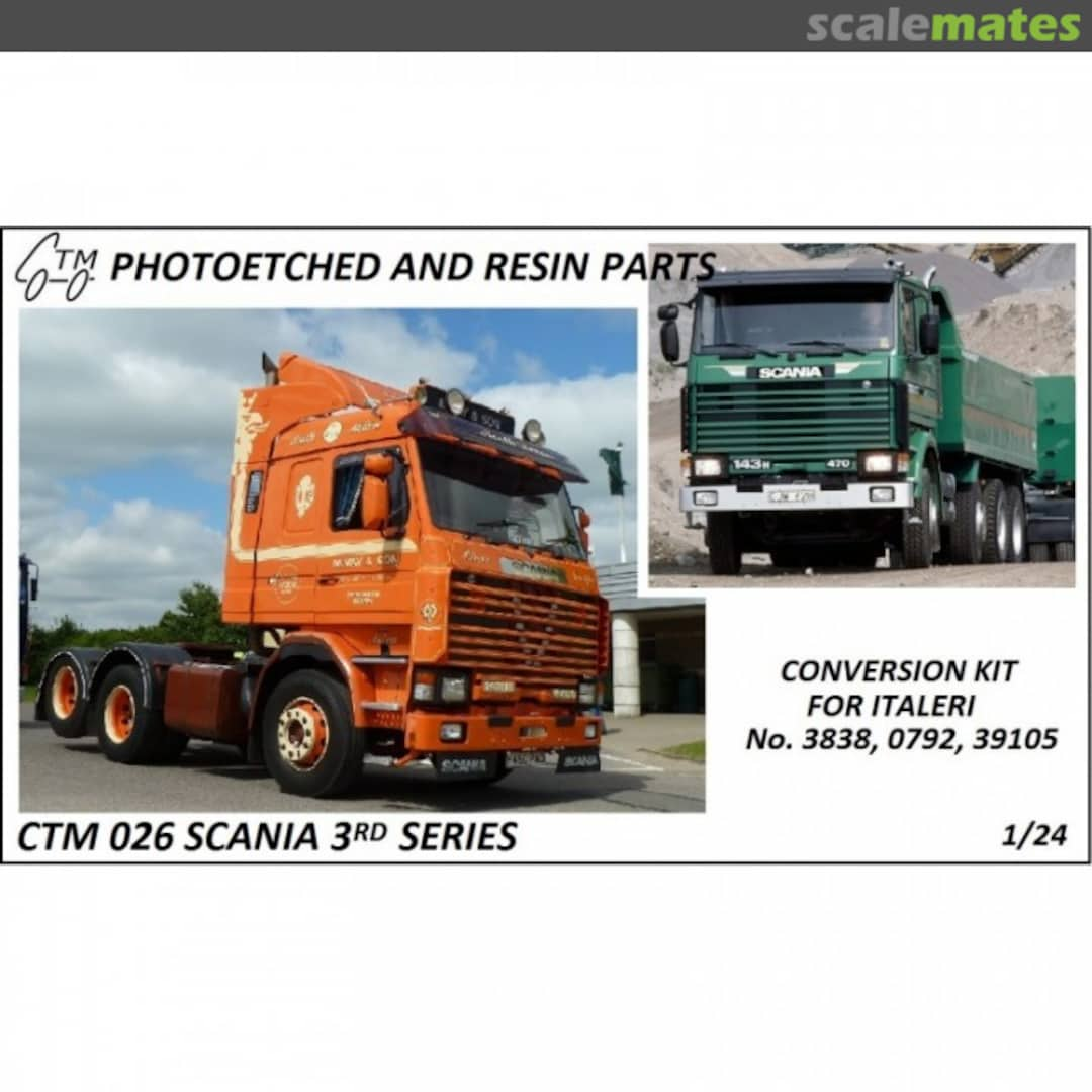 Boxart Scania 3rd Series CTM 026 Czech Truck Model