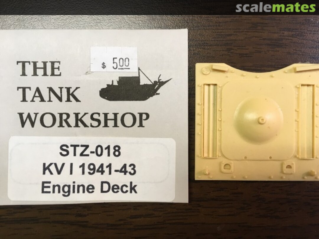 Boxart KV-1 Engine Deck STZ-018 Tank Workshop