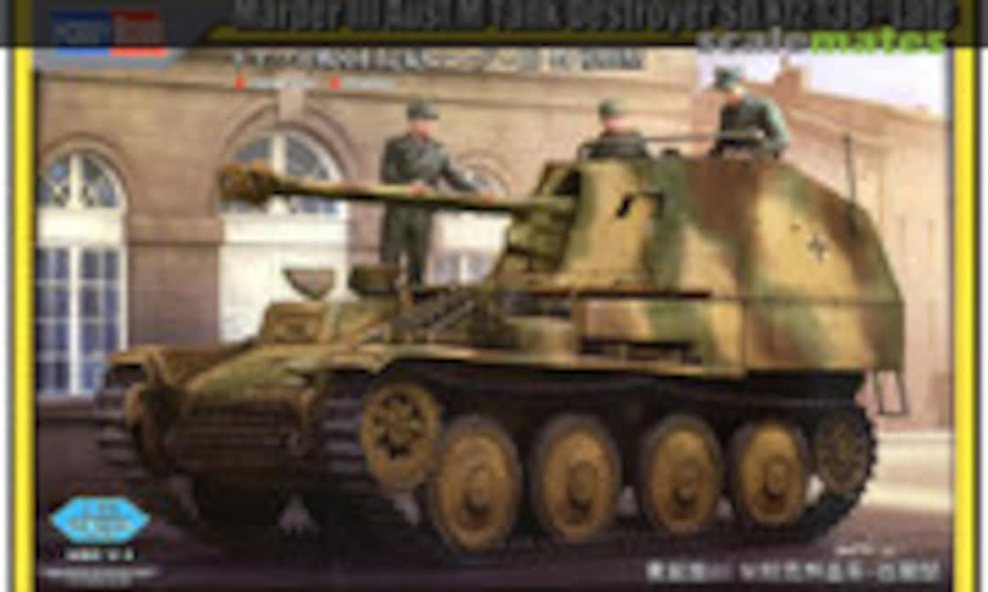 1:35 Marder III Ausf.M Tank Destroyer Sd.Kfz.138 - Late (HobbyBoss 80168)