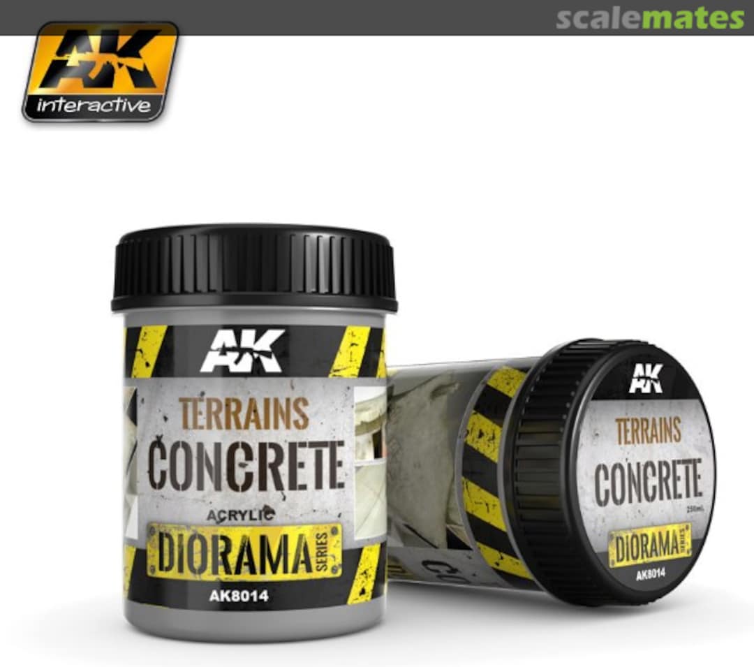 Boxart TERRAINS CONCRETE 250ML AK 8014 AK Interactive