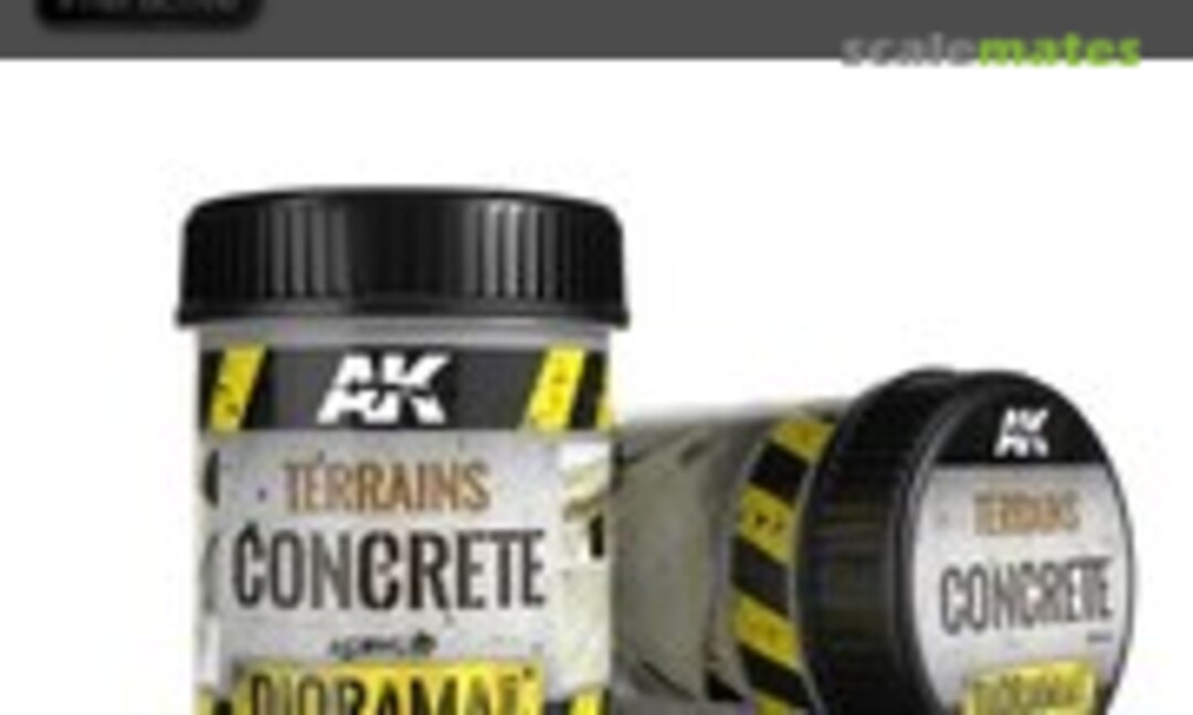 No TERRAINS CONCRETE 250ML (AK Interactive AK 8014)