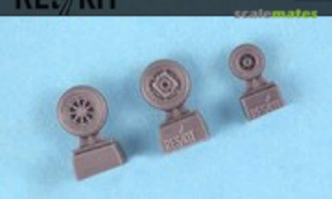 1:72 Mitsubishi F-1/T-2 wheels set (ResKit RS72-0055)