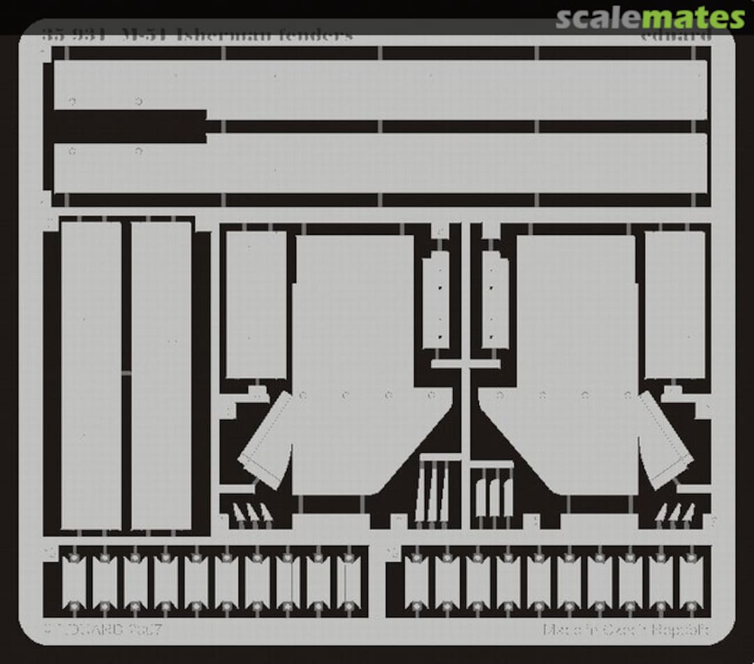 Boxart M51 Isherman Fenders 35931 Eduard