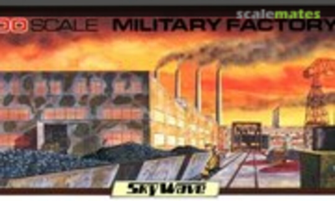 1:700 Military Factory (3 buildings) (Pit-Road SW-24)