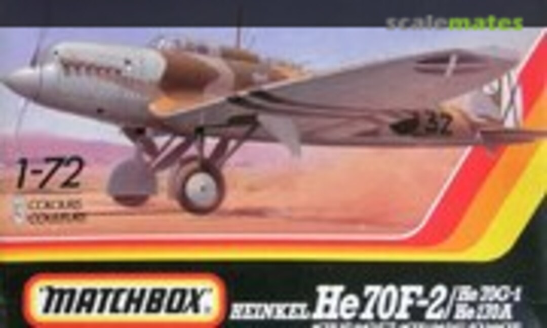 1:72 Heinkel He 70F-2/He 70G-1/He 170A (Matchbox PK-132)