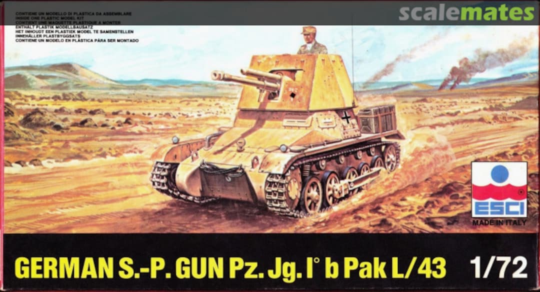 Boxart Pz.Jg. I B Pak L/43 8046 ESCI