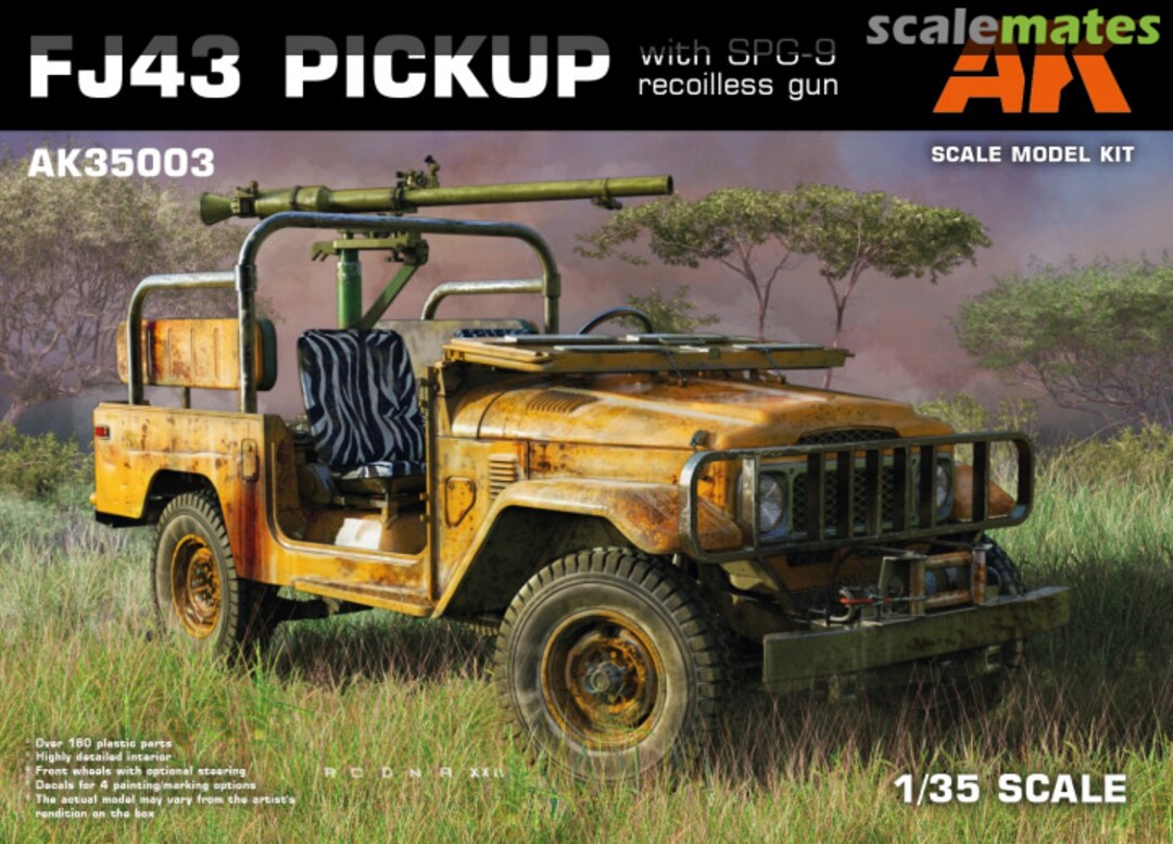 Boxart FJ43 Pickup AK35003 AK Interactive