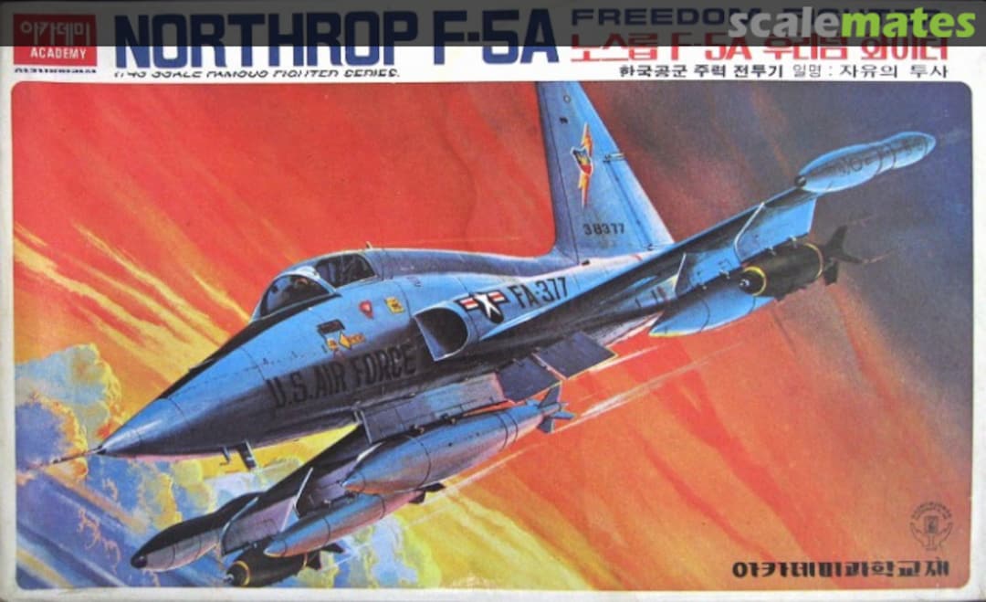 Boxart Northrop F-5A Freedom Fighter FA001 Academy