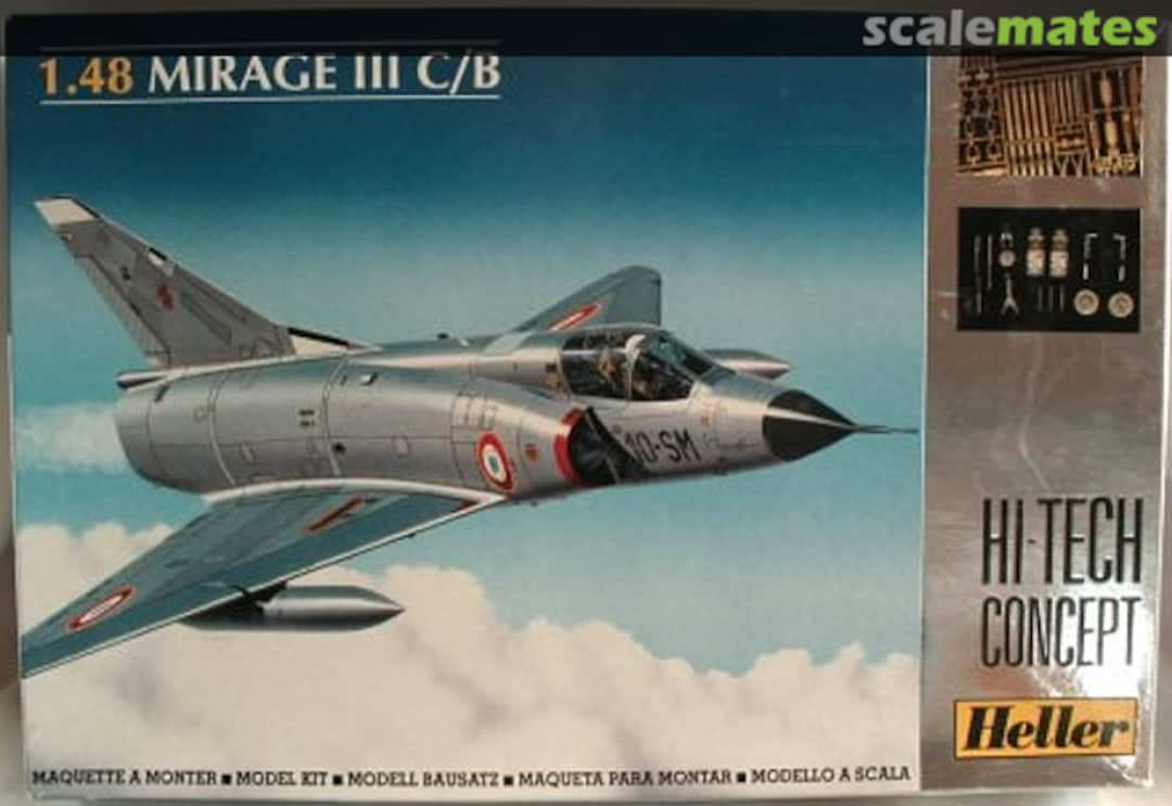 Boxart Mirage III C/B 80540 Heller