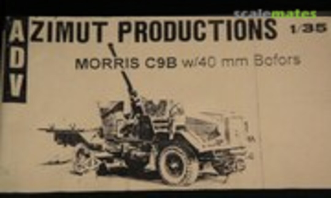 1:35 British Morris C9B with 40 mm Bofors AA gun (ADV Azimut 35018)