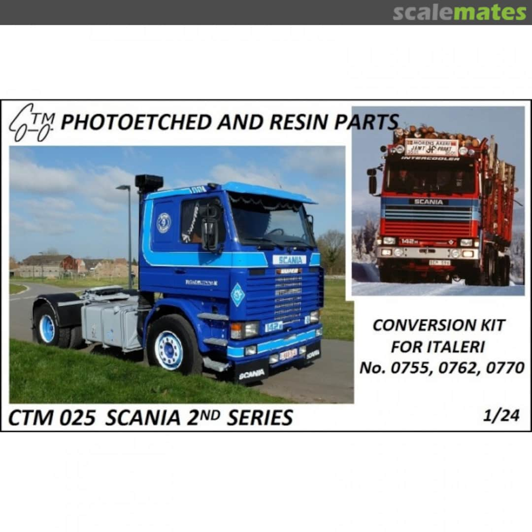 Boxart Scania 2nd Series CTM 025 Czech Truck Model