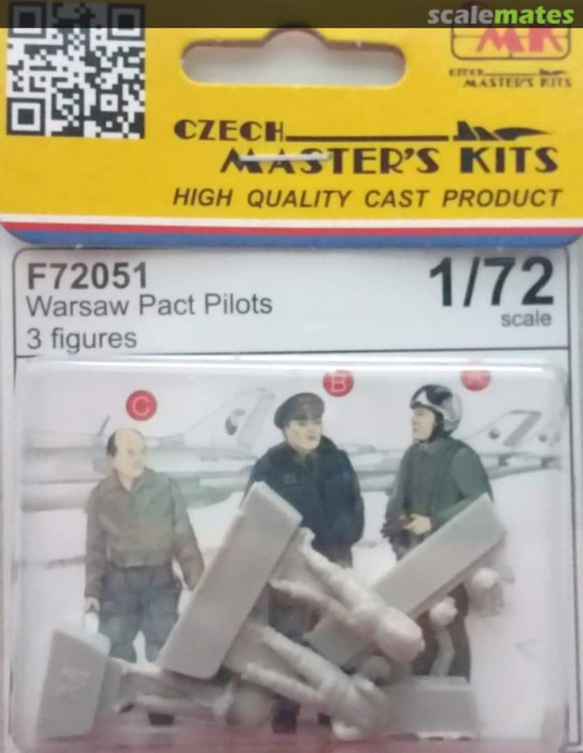 Boxart Warsaw Pact Pilots (3 fig.) F72051 CMK