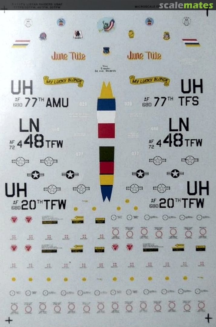 Boxart F-111F Aardvark 72-542 SuperScale International