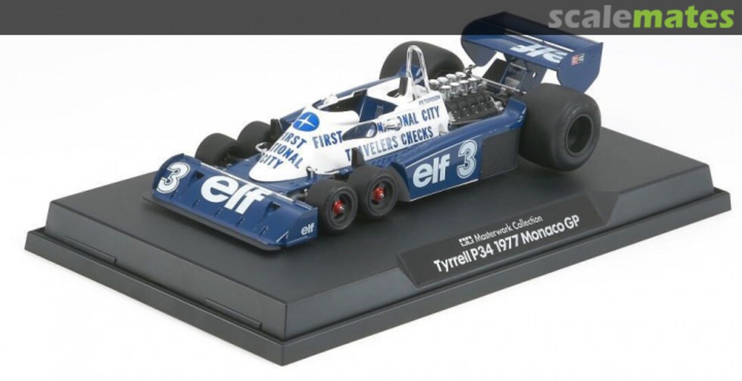 Contents Tyrrell P34 1977 Monaco GP #3 Finished Model 21090 Tamiya