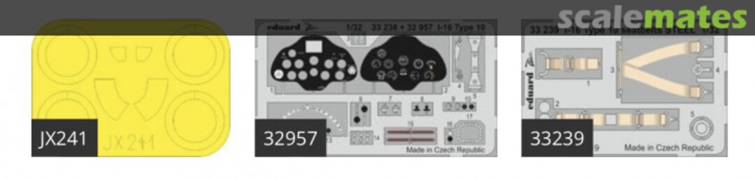 Contents I-16 Type 10 ICM BIG33109 Eduard