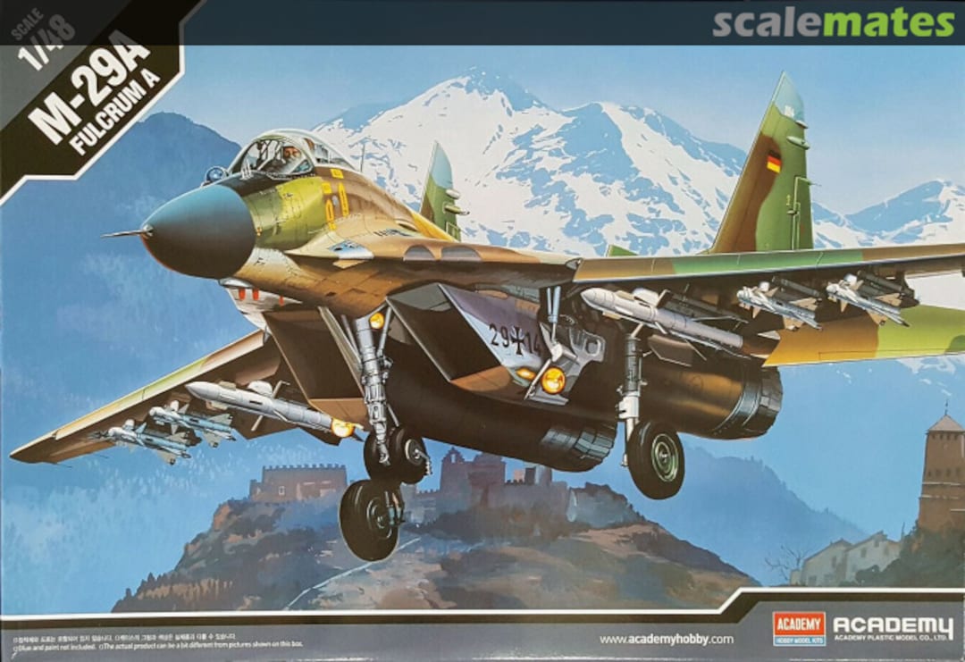 Boxart M-29A Fulcrum 12263 Academy