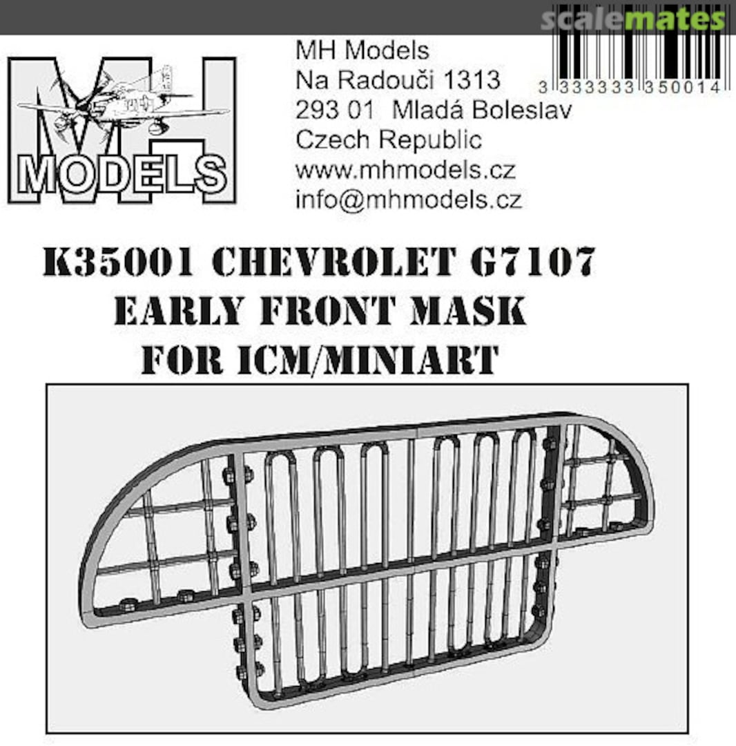 Boxart Chevrolet G7107 Early Front Mask K35001 MH Models