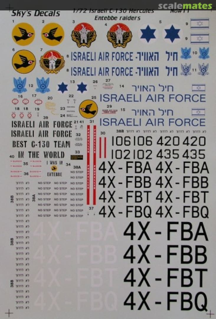 Boxart C-130 Hercules 11 Sky's Decals