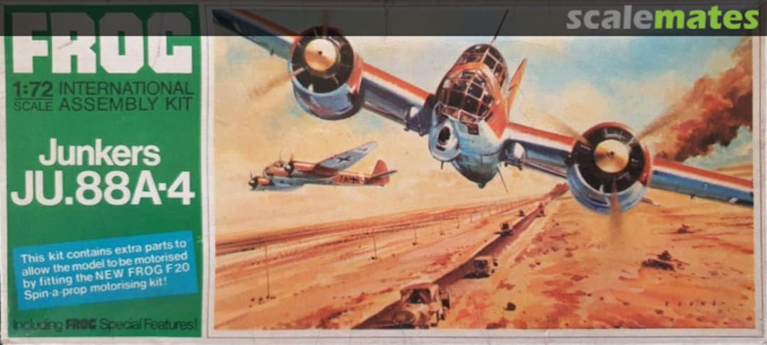 Boxart Junkers Ju.88A-4 F292 FROG