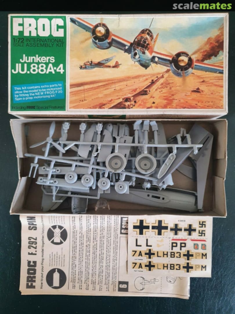 Contents Junkers Ju.88A-4 F292 FROG