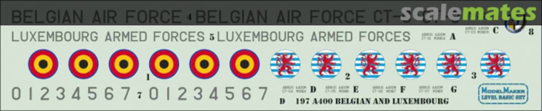 Contents A-400 Belgian And Luxembourg D72197 ModelMaker Contents A-400 Belgian And Luxembourg D72197 ModelMaker