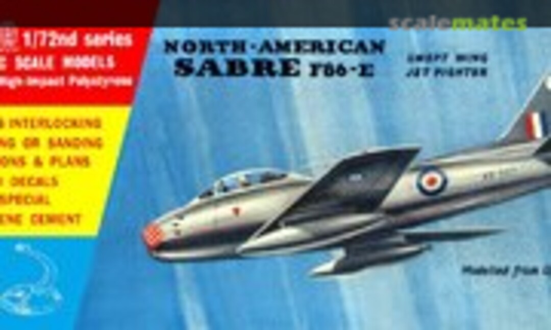 1:72 North-American Sabre F86-E (FROG 321P)