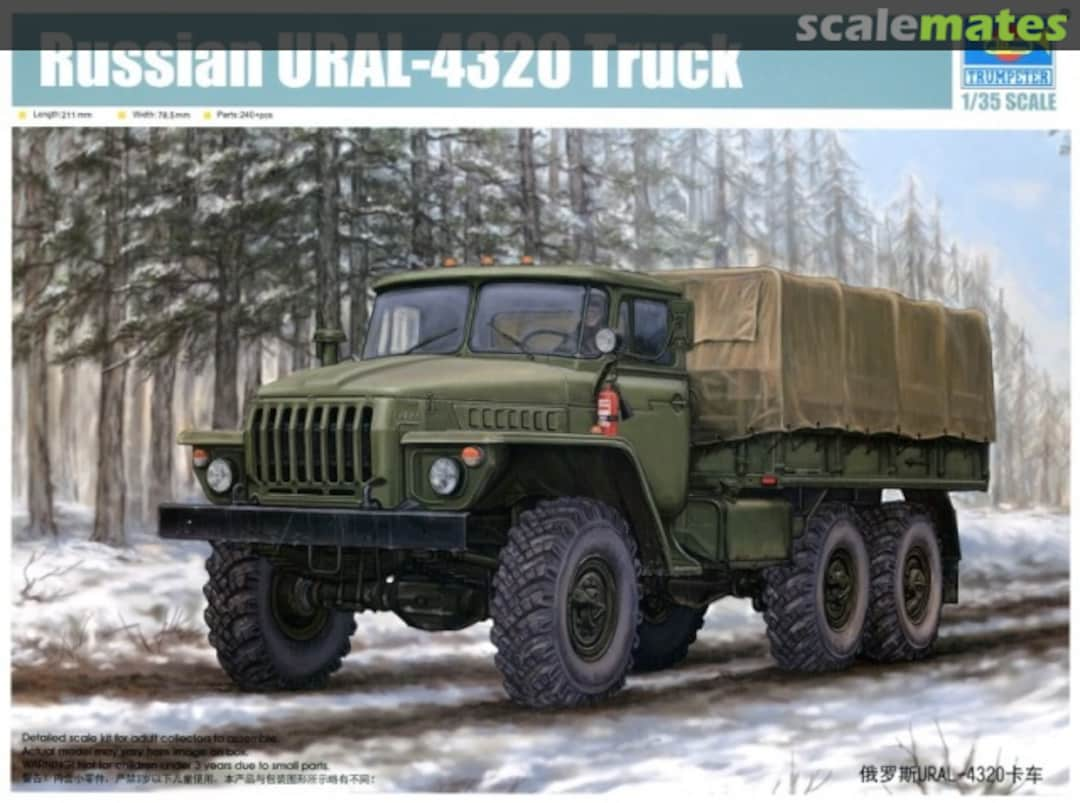 Boxart Ural-4320 01012 Trumpeter