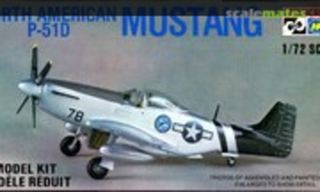 1:72 North American P-51D Mustang (Minicraft Hasegawa 1101)