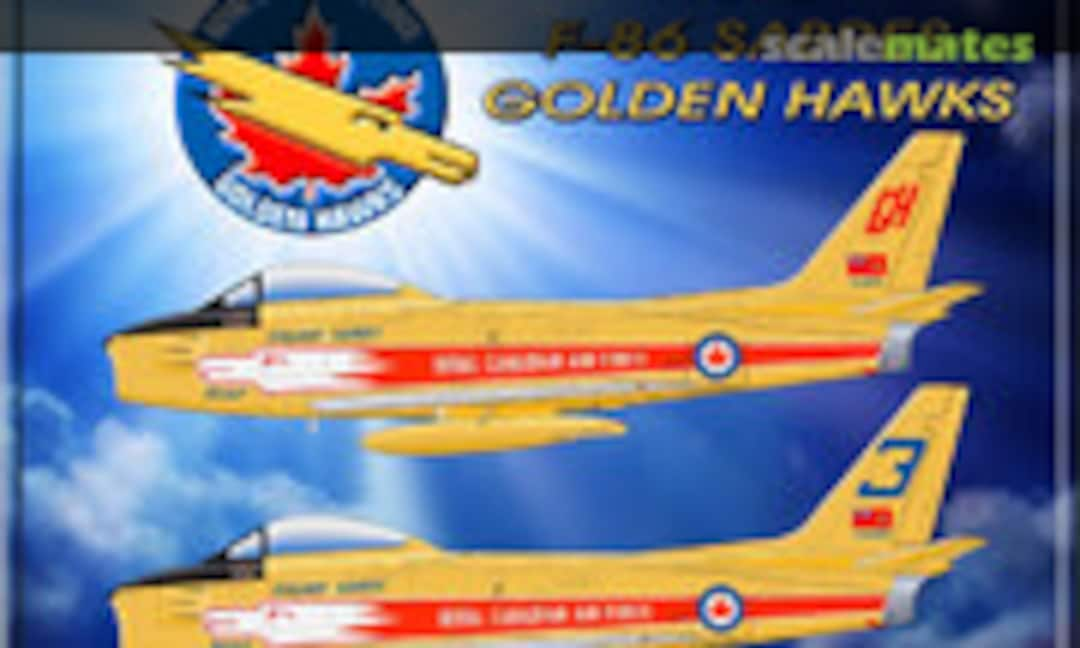 1:72 RCAF Golden Hawks Sabre (Leading Edge 72.01)